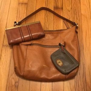 Fossil Purse with Matching Wallets